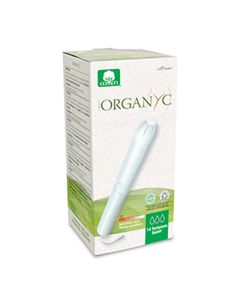 Organyc Tampons With Applicator - Super (14 Pieces)