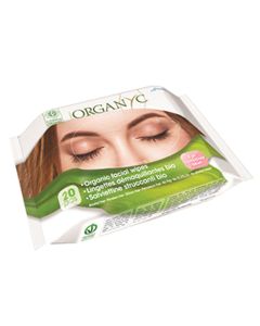 Organyc Organic Face Wipes (20 Pack)