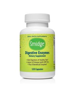 Smidge Digestive Enzymes 120 Capsules Main