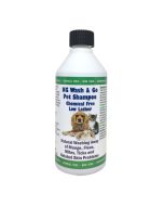 Natural Enzymes KG Wash & Go Pet Shampoo for Mange, Fleas, Ticks, Mites and Itchy Skin