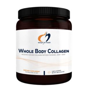 Designs for Health Whole Body Collagen powder, 390g tub.